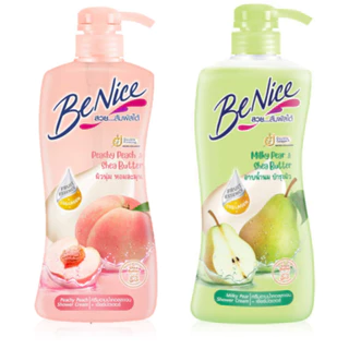 Benice Shower Cream 400ml. ครีมอาบน้ำ บีไนซ์ขวดปั๊ม สบู่เหลว