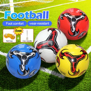 ฟุตบอล ลูกฟุตบอล เบอร์ 5 มาตรฐาน Soccer Ball หนัง PU นิ่ม