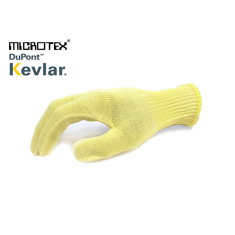 MICROTEX CUT-HEAT GLOVE CLEAN YARN K1039 ถุงมือเคฟล่าร์กันบาด-กันร้อน | กันความร้อน | กันบาด