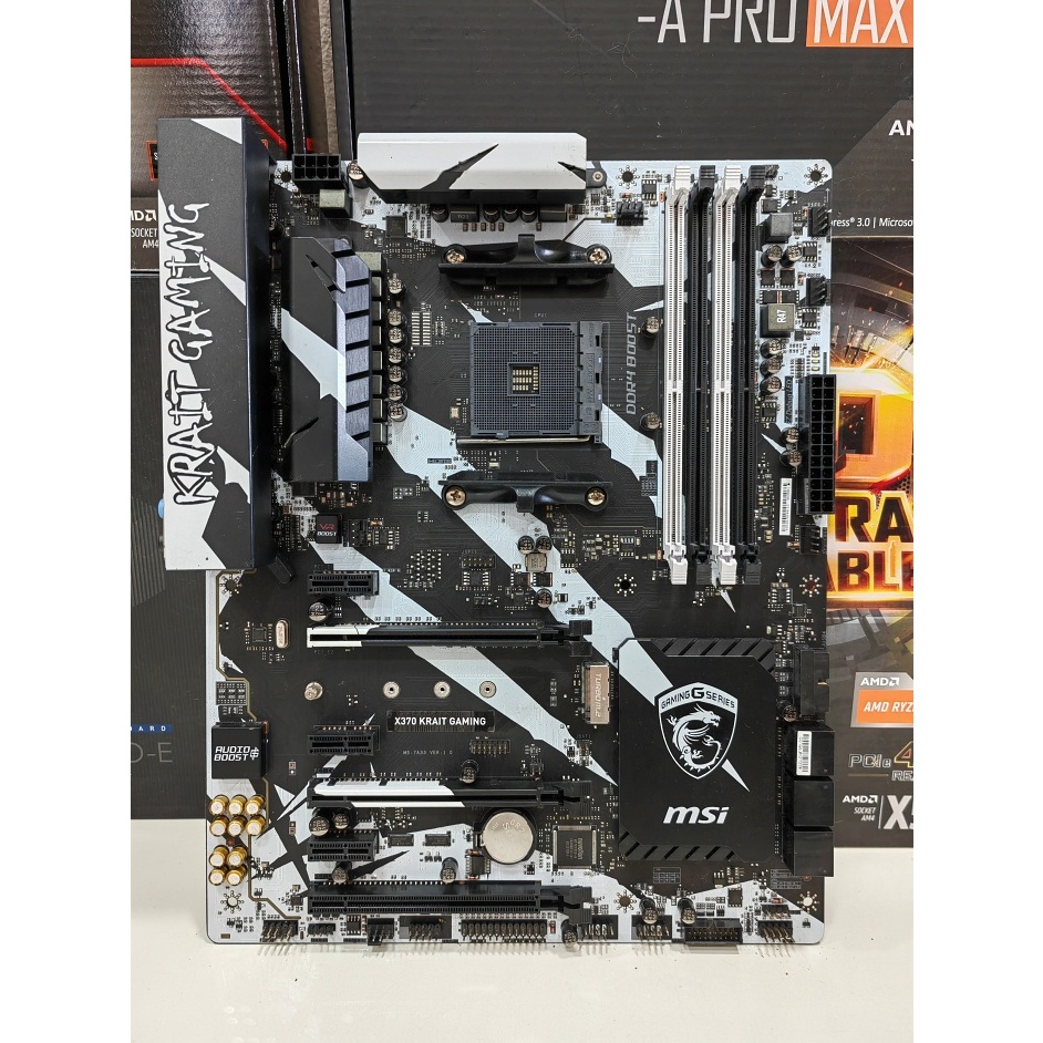 เมนบอร์ด AM4 MSI X370 KRAIT GAMING