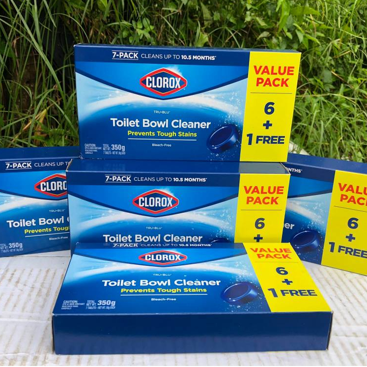 คลอรอกก้อนทำความสะอาดชักโครกแพคสุดคุ้มCLOROX Toliex Blowl Cleaner