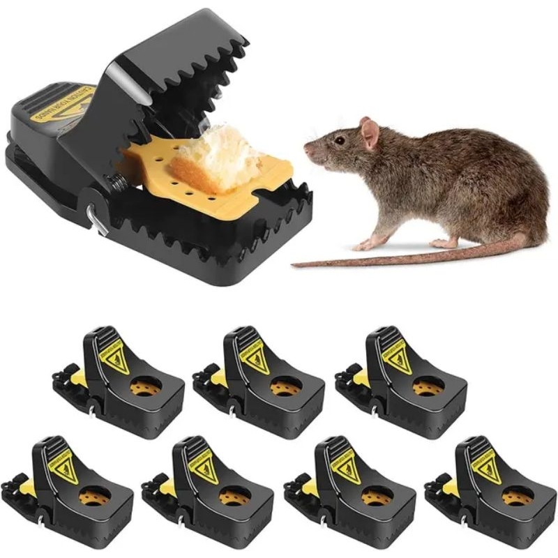 Mouse trap แท่นดักจับหนู กาวดักหนู ใช้งานซ้ำกันได้หลายครั้ง