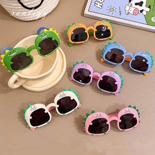 ส่งเร็ว🌼แว่นตากันแดดเด็กป้องกันรังสียูวีเบาพิเศษน่ารักไดโนเส…