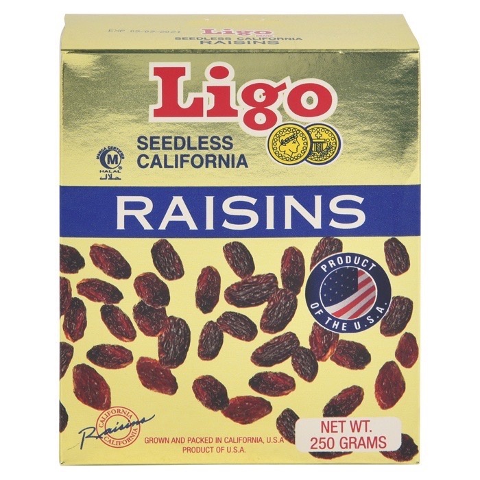 ลูกเกด Ligo Raisins Seedless ลูกเกดอบแห้ง