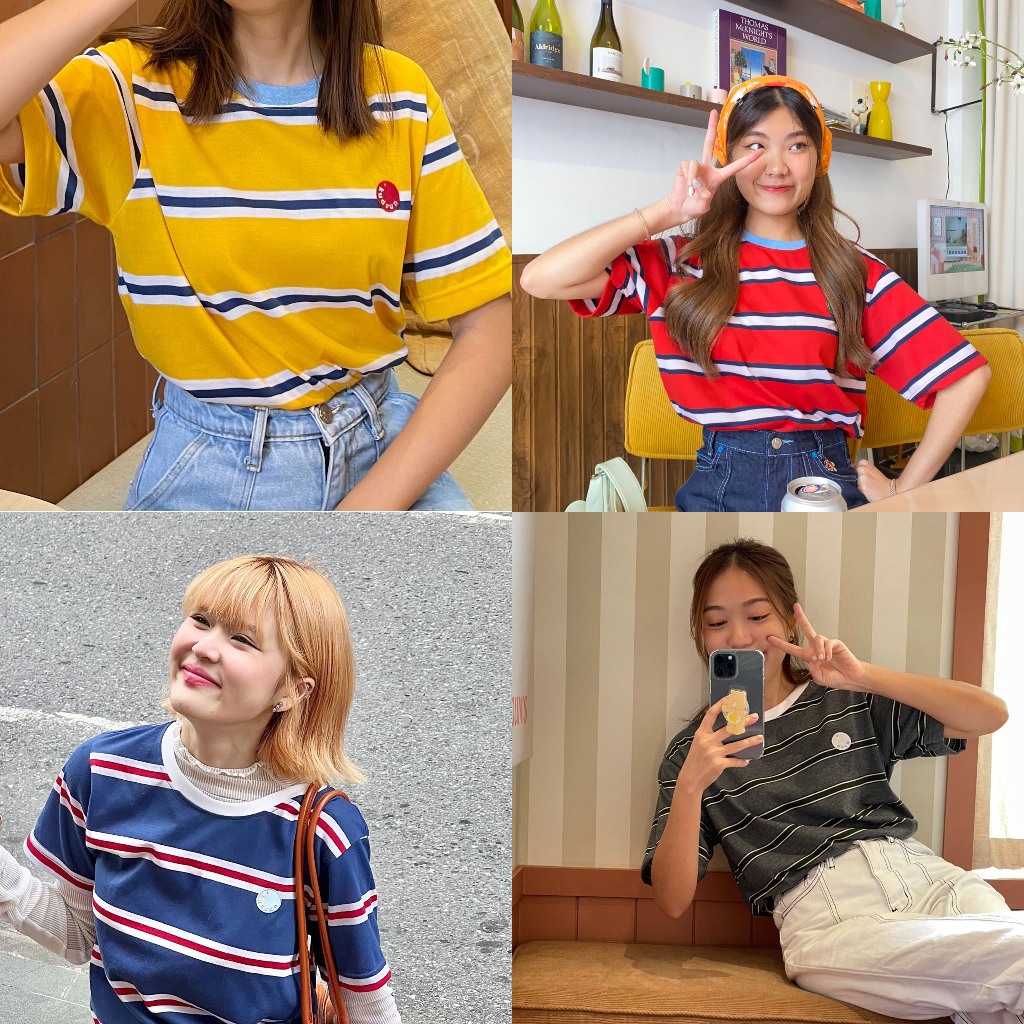 Kudsun Official - Stripy Tee