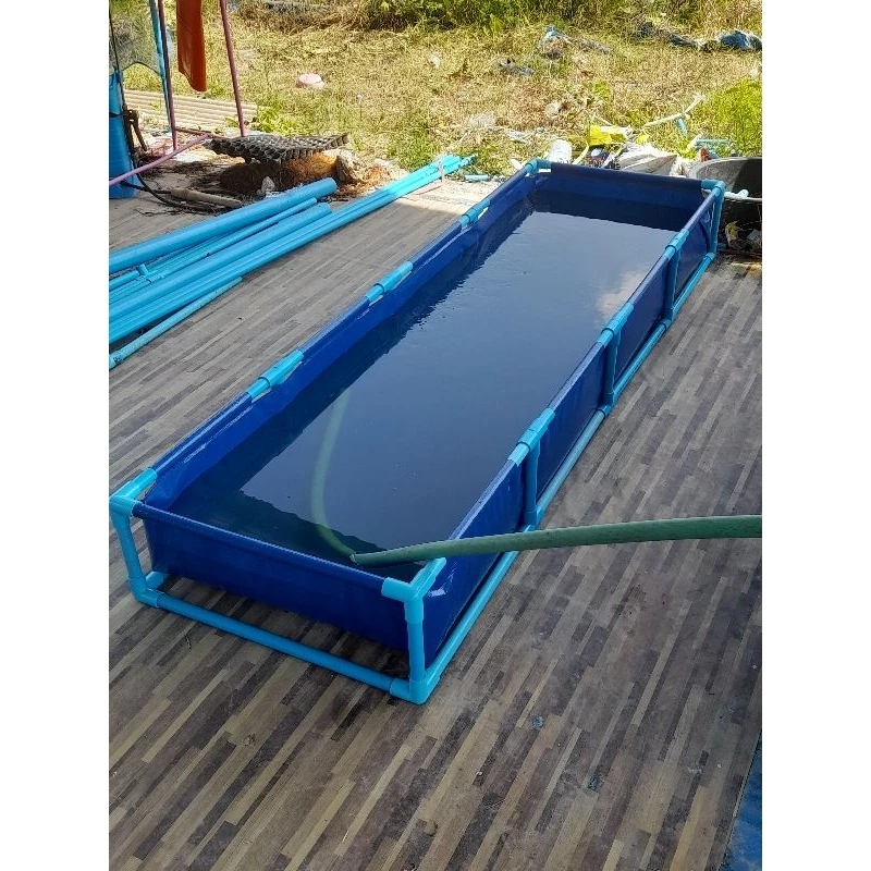 กระชังบ่อเลี้ยงกุ้งปูปลาหอย ขนาดกว้าง 60 * 2 เมตรลึก 25 ซม สินค้าคุณภาพ thumbnail 7