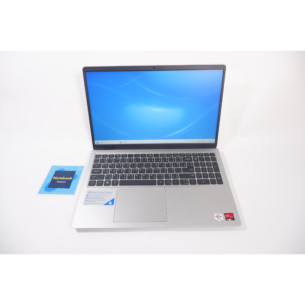 Dell Inspiron 3515 Ram4 SSD256+HHD1TB จอ15.6 HD เครื่องสวย พร้อมใช้งาน มีประกันศูนย์ ราคาเพียง 8,400
