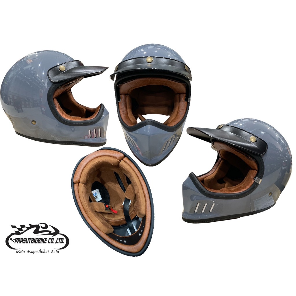 หมวกกันน็อค BILMOLA รุ่น RX100 - หมวกกันน็อค ทรงคาเฟ่