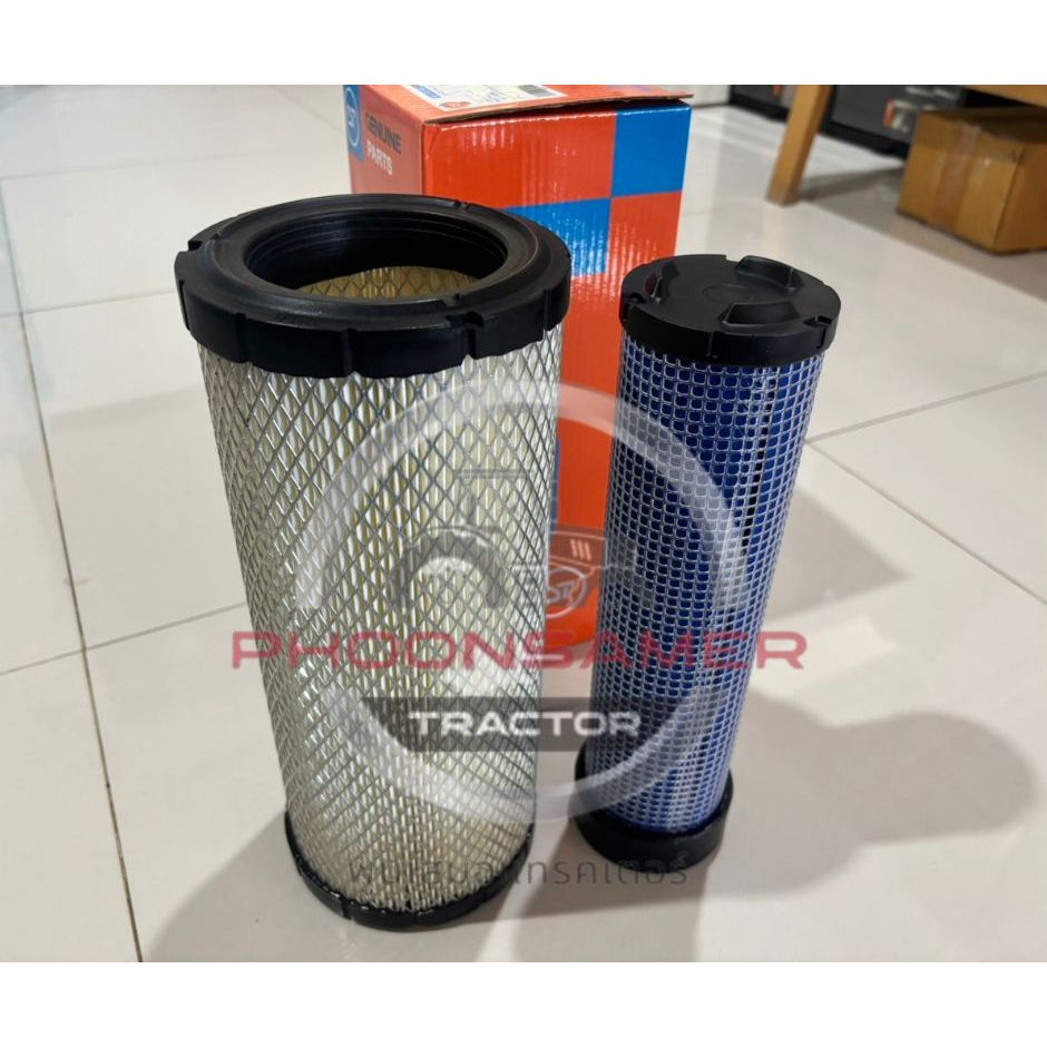 กรองอากาศ คูโบต้า (Kubota)   L5018,M5000,MU5501,MU4902,MU5702  (ไส้กรองอากาศ กรองอากาศลูกนอก+ลูกใน กรองอากาศรถไถ)