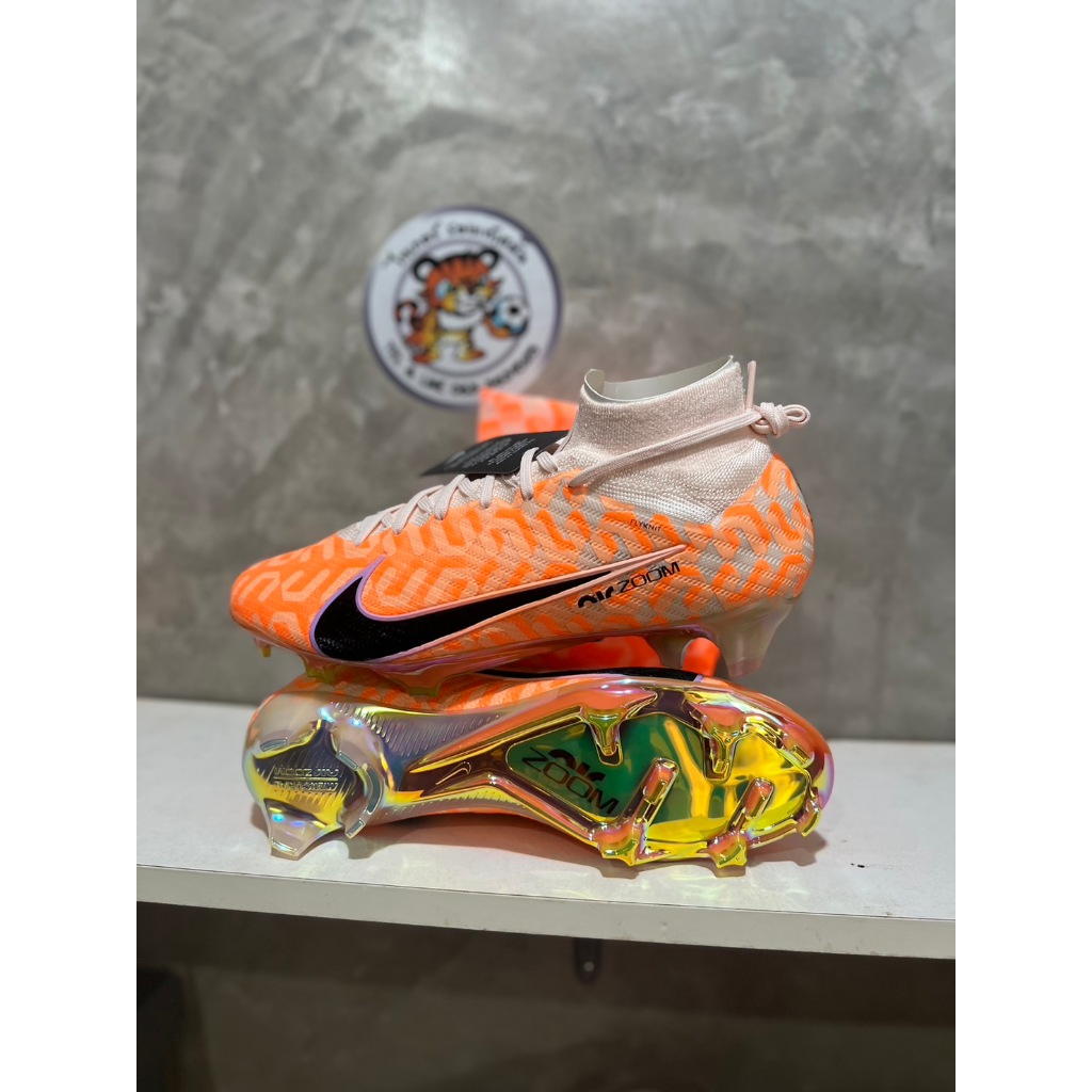Nike United Pack Nike Zoom Mercurial Superfly9 Elite FG รองเท้าฟุตบอล ตัวท็อป ของแท้ มือ1