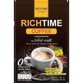 ริชไทม์ คอฟฟี่  Rich Time Coffee  กาแฟสมุนไพรเพื่อสุขภาพ  ประกอบด้วยสมุนไพร 24 ชนิด JAIKLA ของแท้100