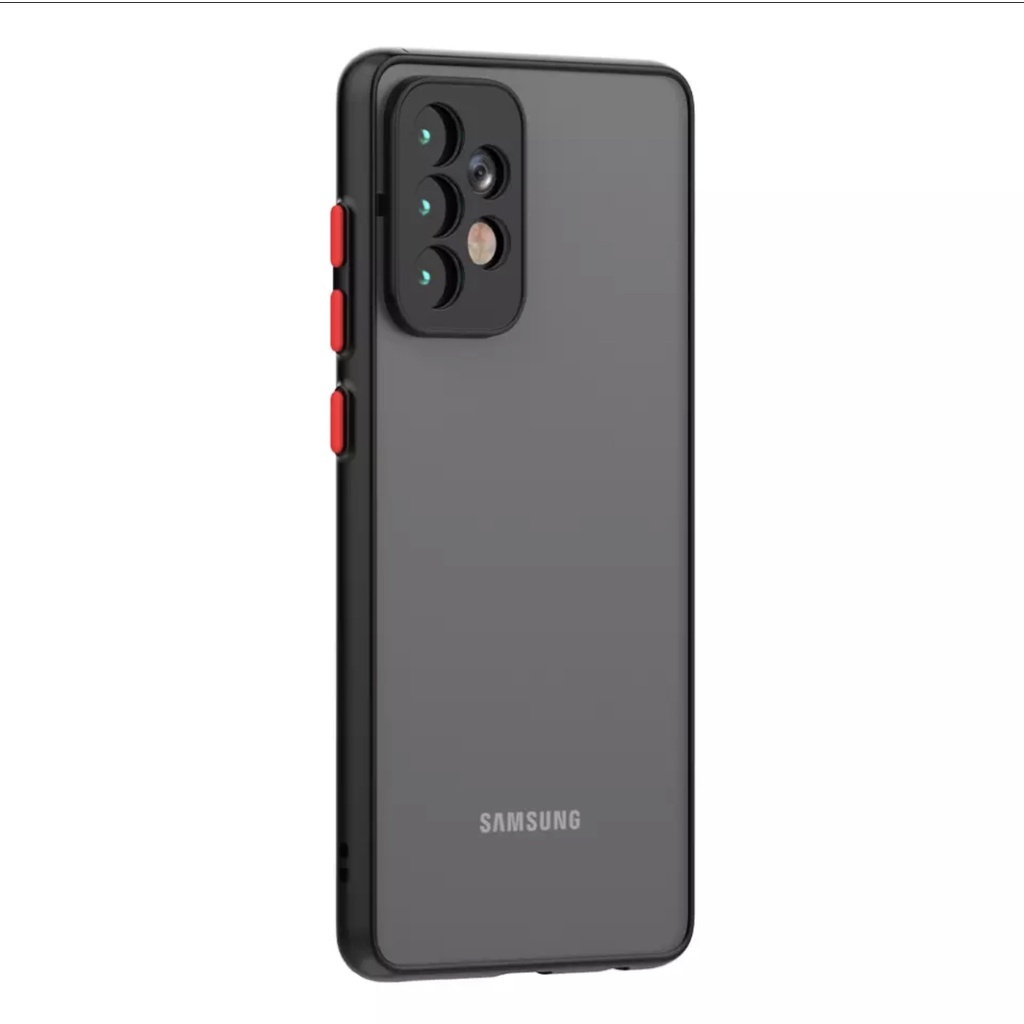 Case For Samsung galaxy A23 เคสโทรศัพท์ ซัมซุง Samsung A23 เคสกันกระแทก ปุ่มสีผิวด้าน ขอบนิ่มหลังแข็ง ส่งจากไทย