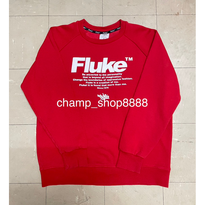 เสื้อกันหนาว Fluke แท้มือสอง