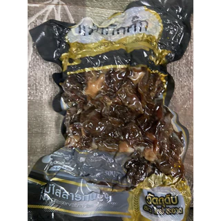 {ส่งฟรี} เศษเนื้อโคขุนแดดเดียวแถมแจ่วสุก130กรัม