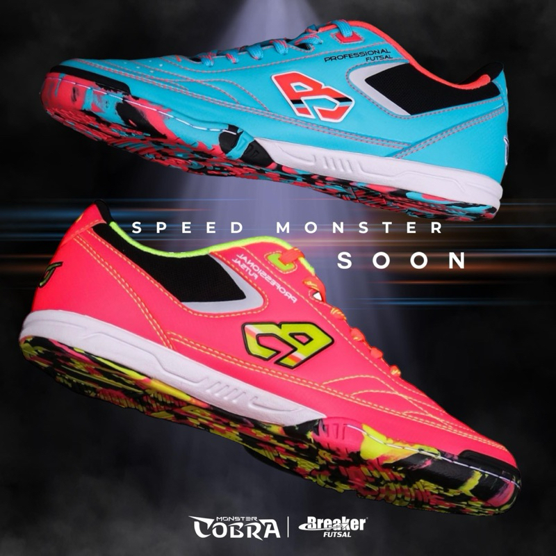 BREAKER FUTSAL รองเท้าฟุตซอล รุ่น Cobra Monster BC015