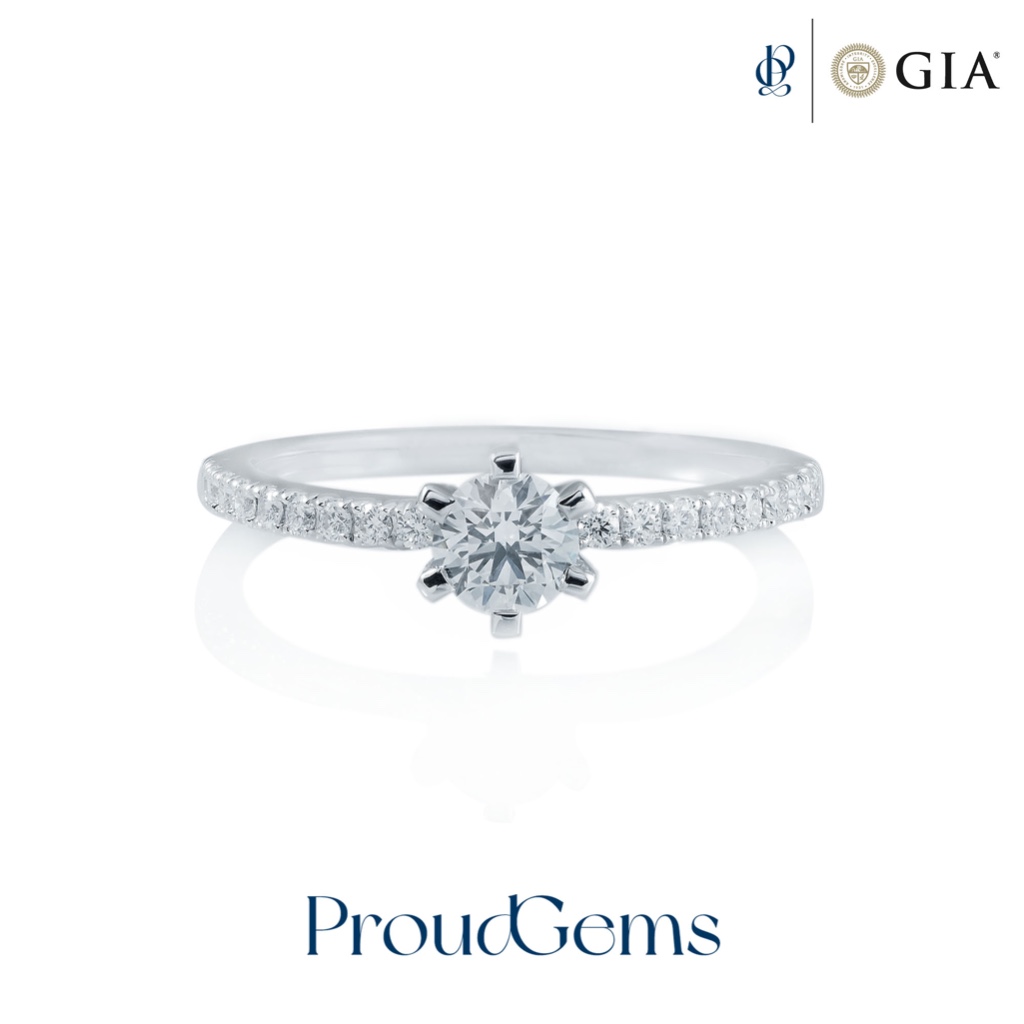แหวนเพชร ProudGems - Lady's Engagement Ring (RE10685)