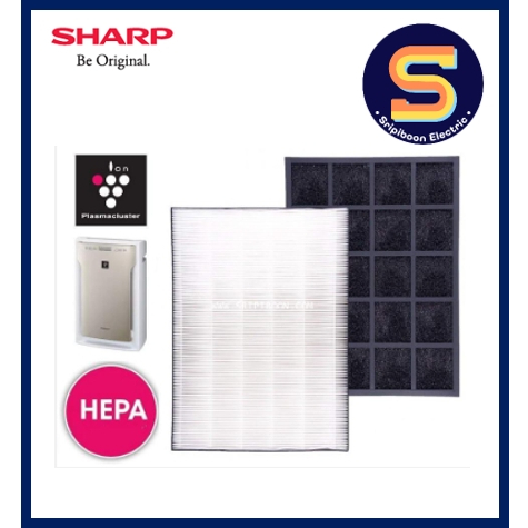 แผ่นฟอกอากาศ SHARP ชาร์ป รุ่น FU-A80TA (ของแท้) ใช้ (HEPA filter เฮปา FZ-A80SFE)