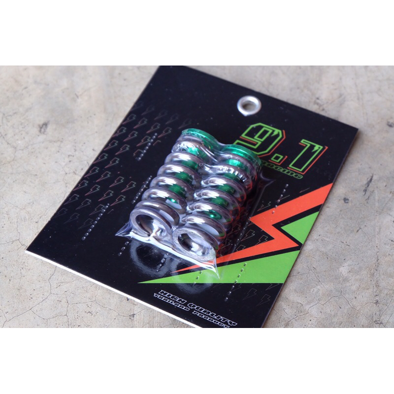สปริงโหลดโช๊คหน้า 9.1 REAL RACING โหลด 1.5 นิ้ว ใส่ FORZA XMAX เริ่มต้นชุดละ 720฿