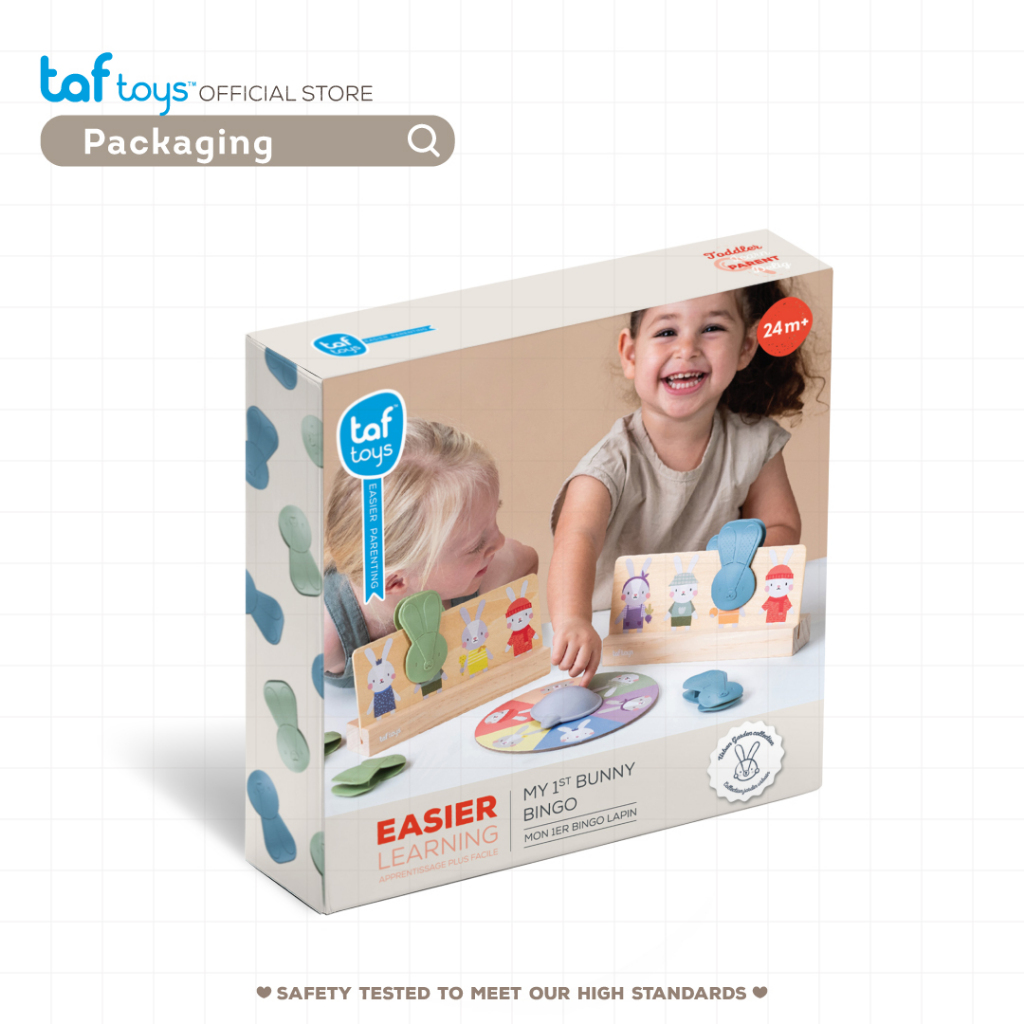 Taf Toys บิงโกอันแรกของลูกน้อย My 1st Bunny Bingo ของเล่นเสริมพัฒนาการ 24 เดือน ขึ้นไป รูปที่ 9