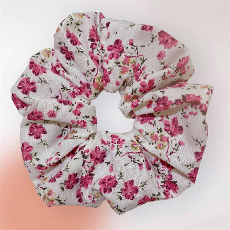 ✿NEW✿Sweet floral✿ ยางรัดผมโดนัท ลายดอกไม้ - รูปที่ 2