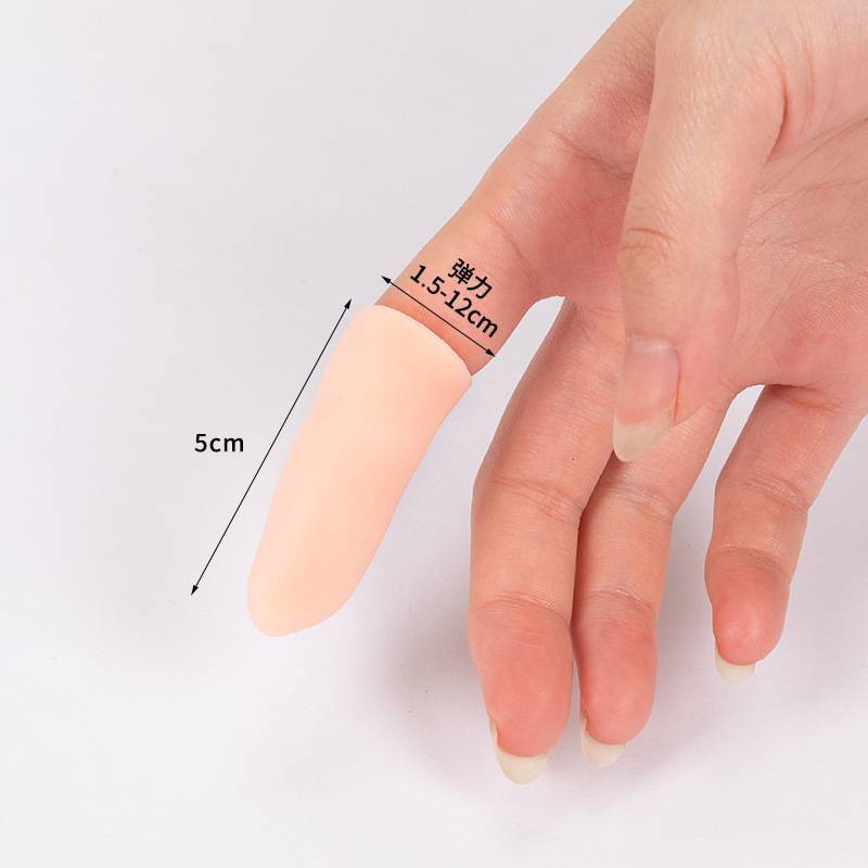 กันกัด [1 คู่] ใช้ได้ทั้งมือและเท้า แบบสวมซิลิโคนสวมนิ้วเท้า แบบหัวปิด พร้อมส่ง SL5154 - รูปที่ 4