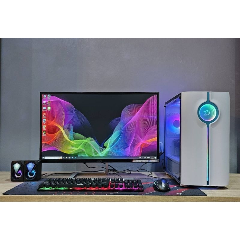 🚀สเปคแรง🚀 ประกอบใหม่มีประกัน CoreI5-8400 6คอร์  VGA 4G RAM16G SSD m.2 256g HDD 1TB