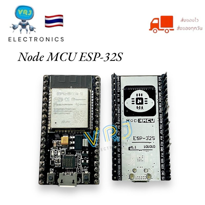 โมดูล ESP32 DEVKIT ESP32 NodeMCU Wi-Fi and Bluetooth 38pin มีพร้อมส่งในไทย