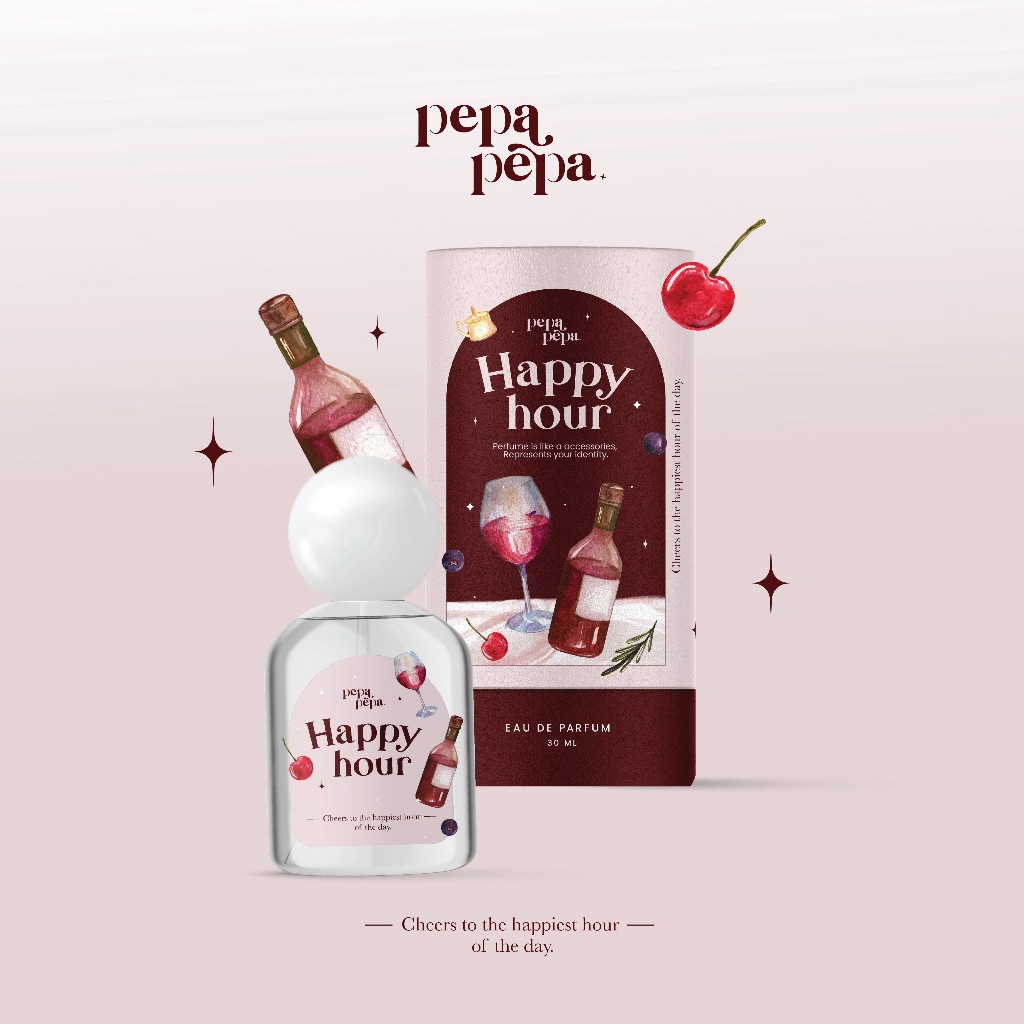 Pepa Pepa Eau De Parfum กลิ่น Happy Hour ขนาด 30 ml.