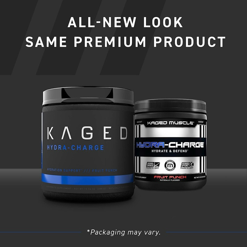 💥สินค้าUSA💥🇺🇸 Kaged Muscle, Hydra-Charge, Premium Electrolyte Powder, Pink Lemonade, 9.73 oz (276 g)