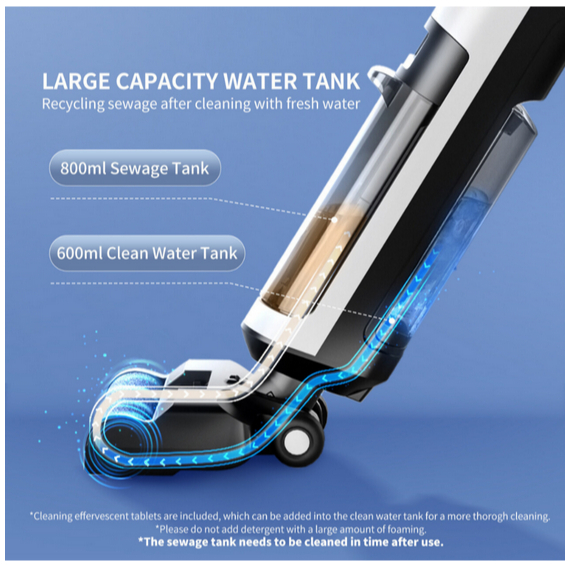 Wet Dry Vacuum Cleaner เครื่องล้างพื้น เครื่องดูดฝุ่น ดูดน้ำ ขัดถูพื้น ...