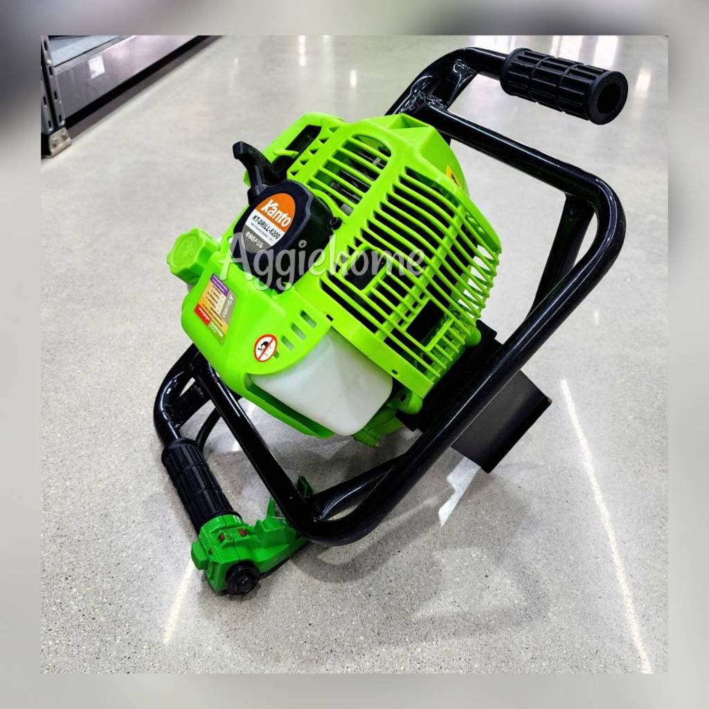 KANTO เครื่องเจาะดิน 2 จังหวะ รุ่น KT-LION-DRILL / KT-DRILL-6200 (เฉพาะตัวเครื่อง) 4 แรงม้า /ขุดหลุม ราคา ถูกที่สุด ดีลบีเคเค แกลเลอรีภาพที่ 4