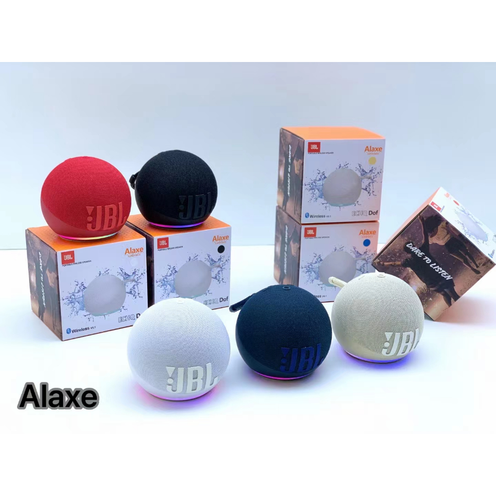 พร้อมส่ง เสียงดีสุดๆลำโพงบลูทูธรุ่นAlaxe M88มี5 สีไฟสีสันสดใส RGB ด้านล่าง