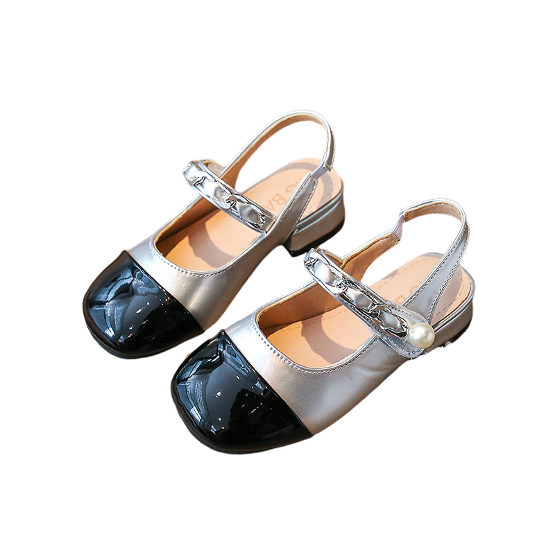 KIDSZONE รองเท้ามีส้นเด็กผู้หญิง ทรงสวย ไม่สูงมาก รุ่น V85