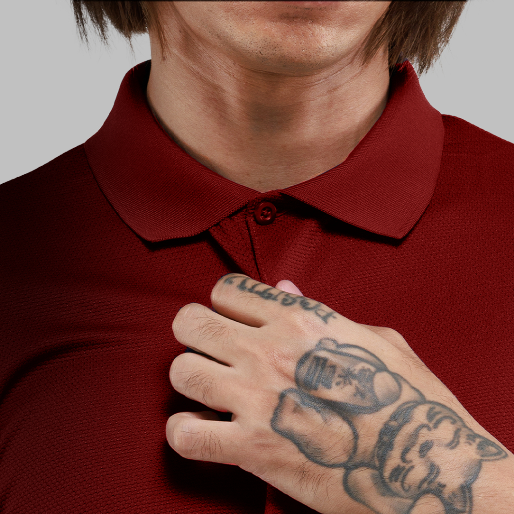 AWAKE เสื้อคอปกโปโลสีพื้น4-6 XL POLO ACTIVE