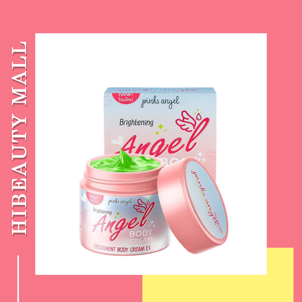 (ของแท้/พร้อมส่ง) ครีมพิ้งแองเจิ้ล Pink Angel Brightening Angel Body Cream ครีมทาผิวขาว