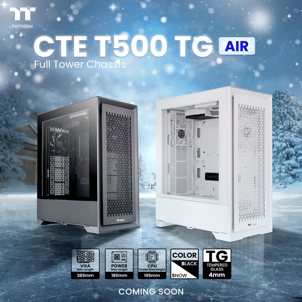 THERMALTAKE CTE T500 Air Full Tower Chassis CA-1X8-00F1WN-00
