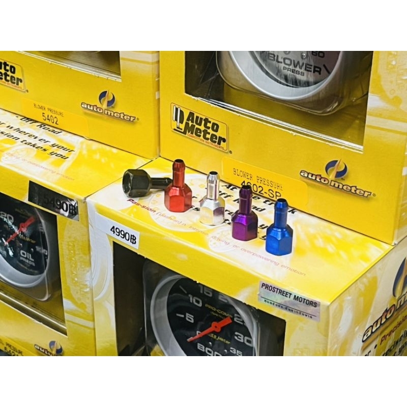 หางปลาวัดบูส อลูมิเนียม ใช้กับ Auto meter แท้ ข้อต่อหางปลา สเป็คตรงทุกรุ่น - รูปที่ 2