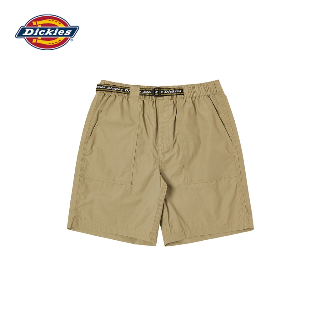 DICKIES MENS SHORTS ABOVE KNEE LENGTH, ELASTIC WAIST, JACQUARD BELT กางเกงขาสั้น ผู้ชาย