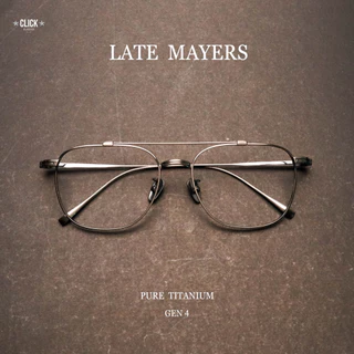 Pin Optical รุ่น Late Mayers Gen 4 กรอบแว่นสายตา แว่นกรองแสง Click glasses