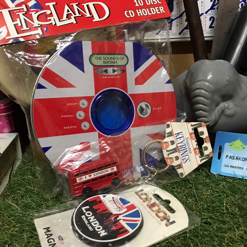 ENGLAND SOUVENIR SETS - งานสะสมของที่ระลึกจากประเทศอังกฤษ (เซ็ต 3 ชิ้น)