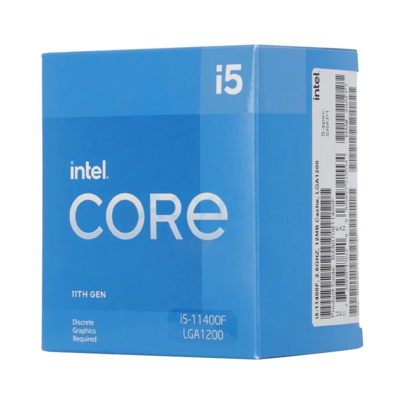 CPU (ซีพียู) Intel Core I5 11400F (4.40GHz) 6C/12T LGA1200 ฟรีซิลิโคน พร้อมส่ง