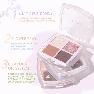 5769 (ใหม่/แท้) NOVO อายแชโดว์ เนื้อชิมเมอร์และแมท Eye shadow ติดทน กันน้ำ กันเหงื่อ