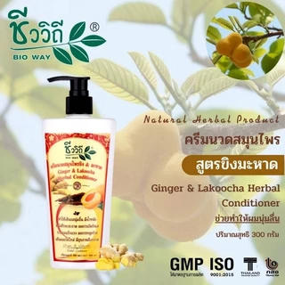 Chivavithi Herbal Shampoo 300ml. / Conditioner 300ml ชีววิถี แชมพูสมุนไพร 300มล. /ครีมนวดสมุนไพร 300มล.