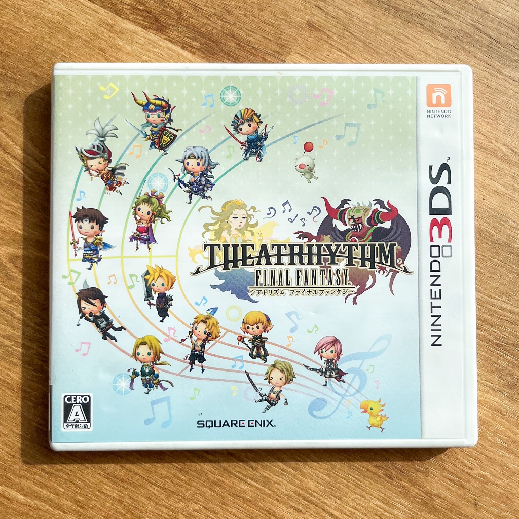 ตลับแท้ Nintendo 3DS : Theatrhythm​ Final Fantasy มือสอง โซนญี่ปุ่น (JP)