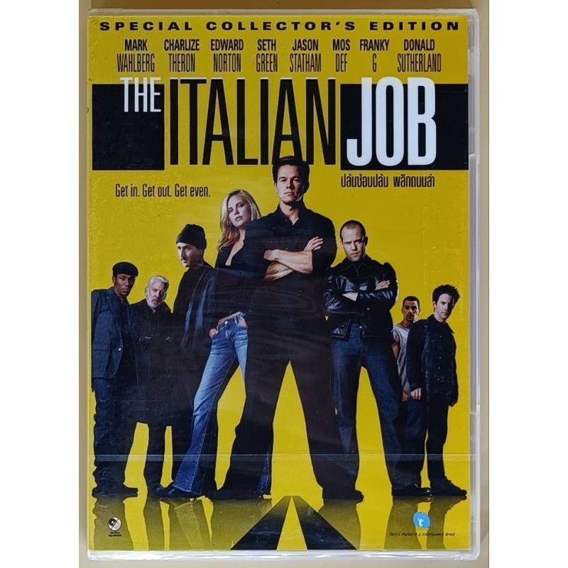 DVD 2 ภาษา - The Italian Job ปล้นซ้อนปล้น พลิกถนนล่า