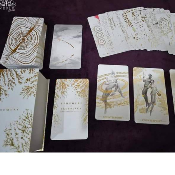 ไพ่ทาโรต์ ไพ่ยิปซี ไพ่ออราเคิล TAROT ORACLE CARDS : EPHEMERE TAROT DECK  ของใหม่ ของแท้ 100%