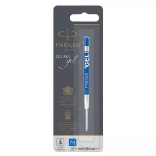 Parker ไส้ปากกาลูกเจล ไส้เจล ขนาด 0.7มม. สีดำ,สีน้ำเงิน Parker Gel pen Medium Blue 0.7 mm refill