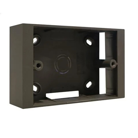 กล่องลอย HACO TJ-W111A  สีขาว TJ-W111A-ST 2x4 นิ้ว สีดำ