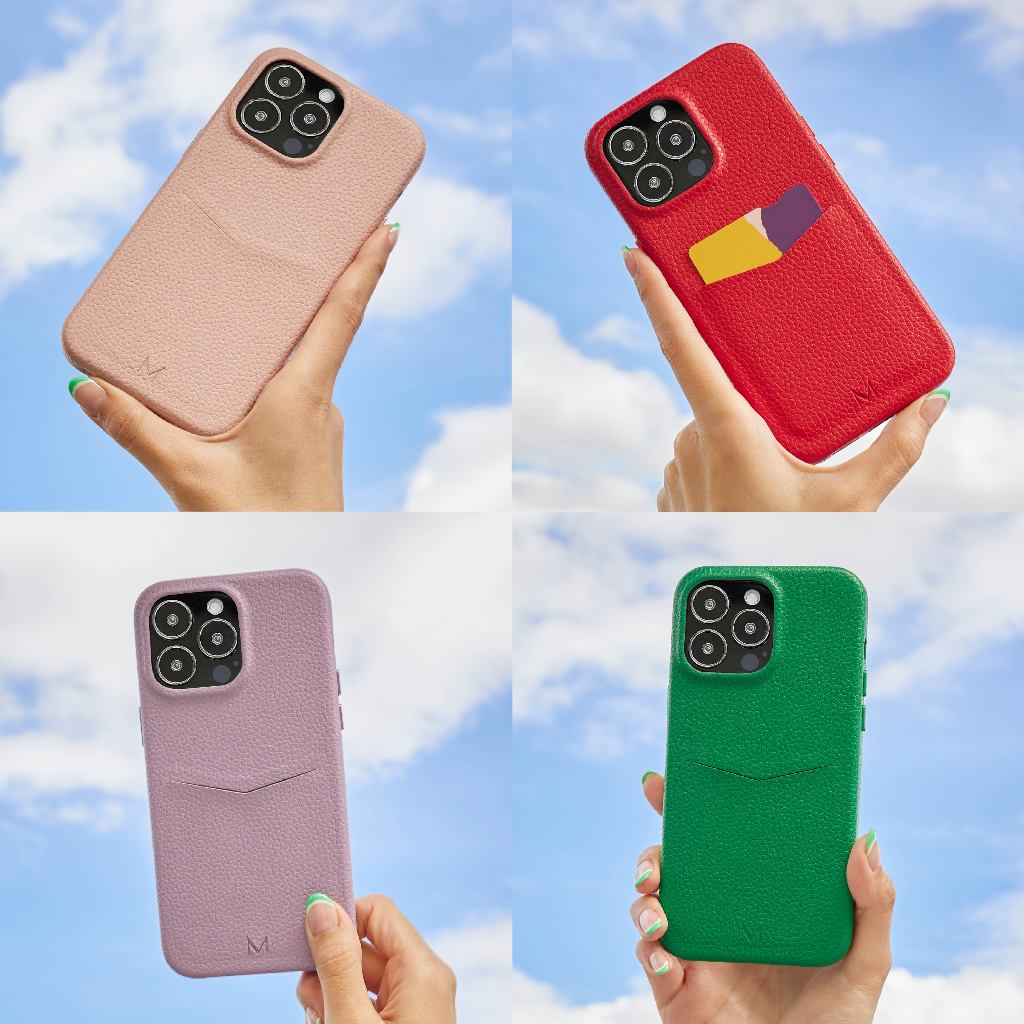(15 series)MUSE Pebbled Card Holder Phone Case