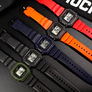 CASIO นาฬิกาข้อมือ ดิจิตอล Unisex สายเรซิน รุ่น W-218H W-218HC W-218HM W-218HM W-218H-2A W-218H-3A W-218HD-3A